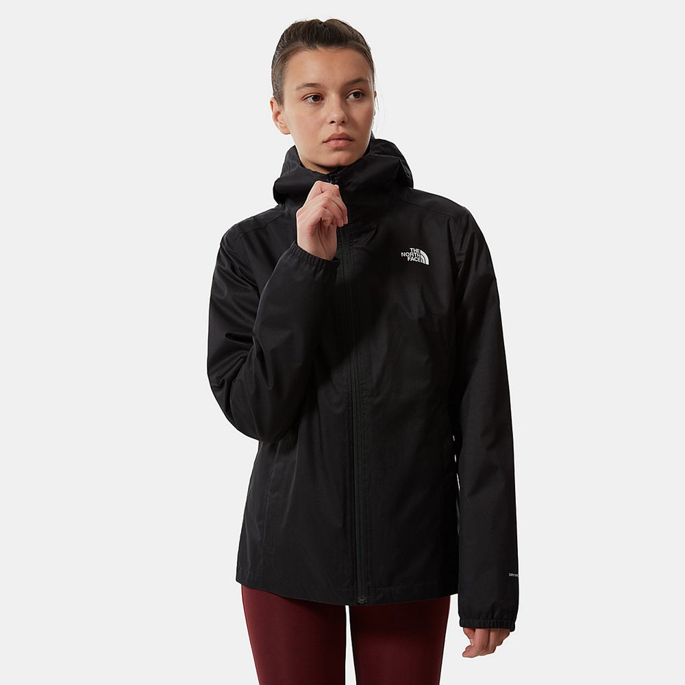 The North Face Lightweight Jackets Womens Australia - The North Face Quest Zip-In Black Hiking (WNZ-